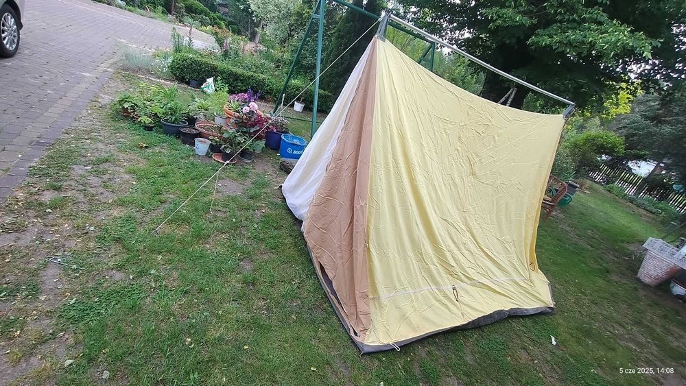 Namiot 3 osobowy PRL