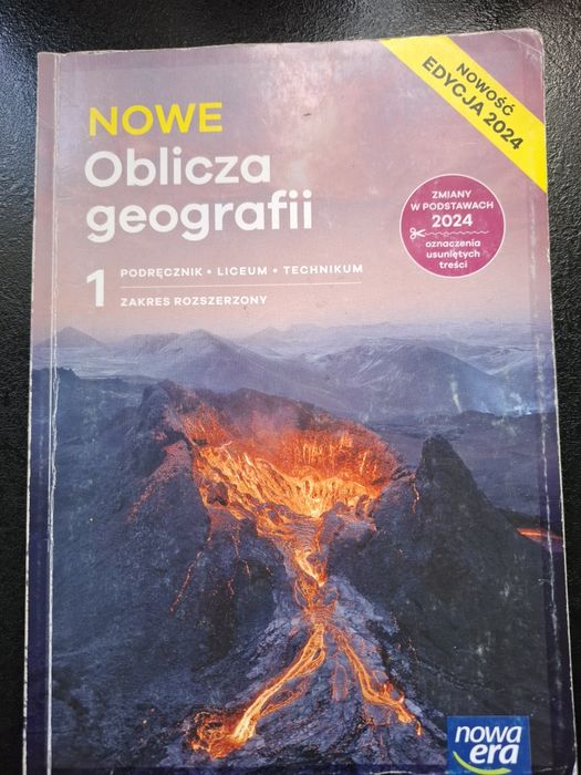 Podrecznik do Geografii rozszerzonej do I klasy