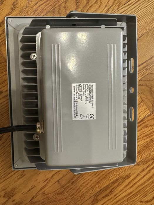 Низьковольтний LED прожектор 24V 50W (Модель SL-50-1) для акумулятора