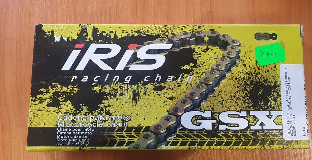 Łańcuch Napedowy 420 IRIS 112 ogniw mini cross quad Enduro ATV Nowy