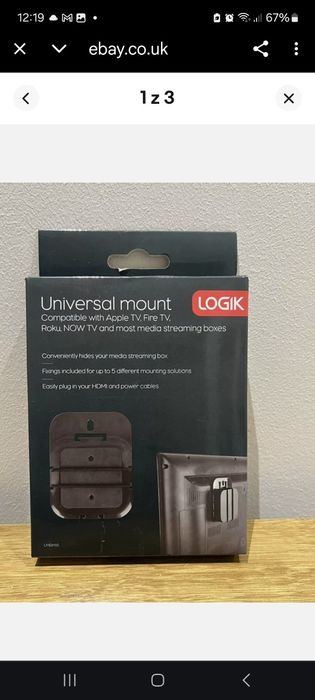 Logik uchwyt do przesyłania multimediów.