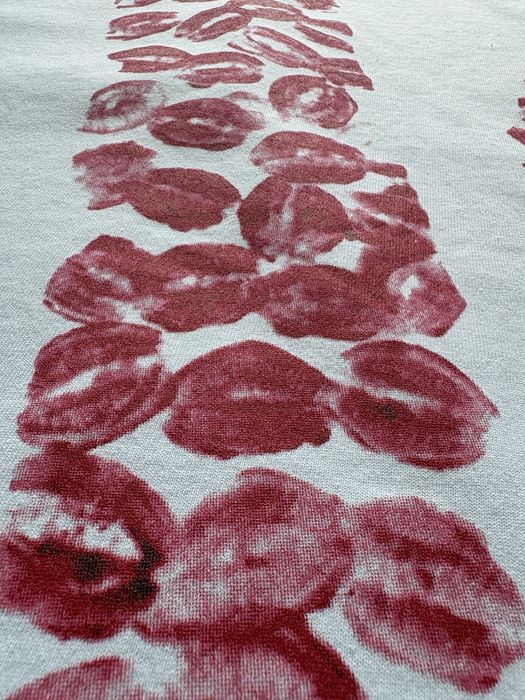 Vlone Lipstick Kiss White Tee (Koszulka)