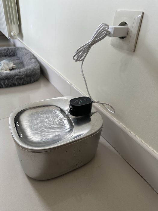 Fonte bebedouro para gatos com sensor