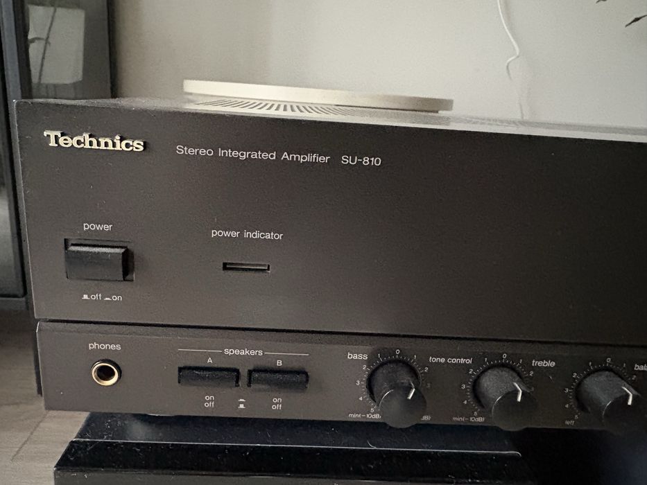Wzmacniacz technics SU810 oraz głośniki Yamaha NS-BP 300
