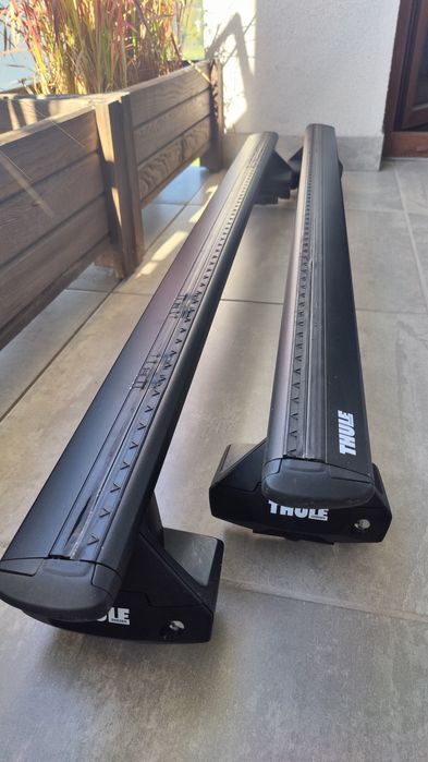 Thule Wingbar Evo, belki bazowe, czarne