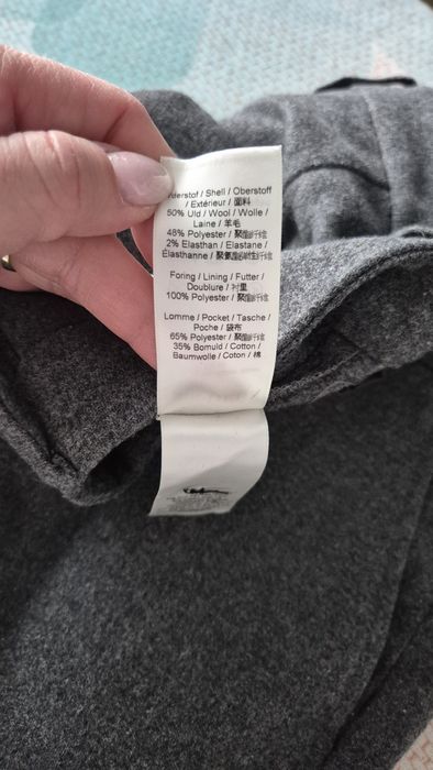 Spodnie les deux 31, wełna elasten szare 
Stan bdb