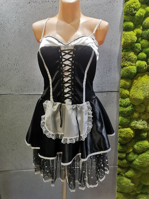 Strój przebranie kostium pokojowej pokojówka