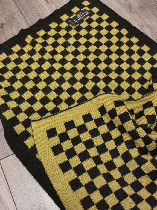 norweski szalik pure wool, wełniany, długi gruby i ciepły