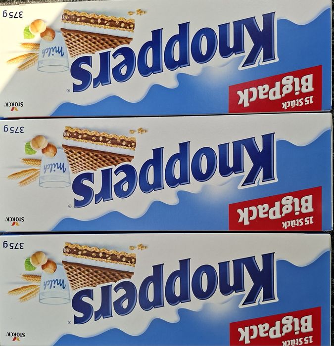 Knoppers wafle zbożowe