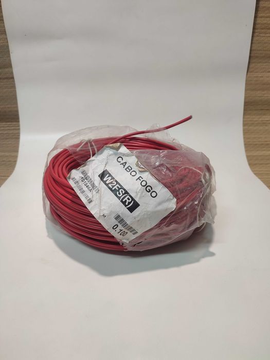 Cabo Fogo unifilar 2X0,8mm, 100m