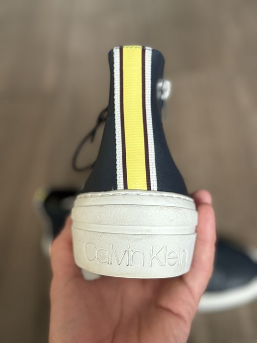 Кеди Calvin Klein Sneakersy Okey F0996 Granatowy