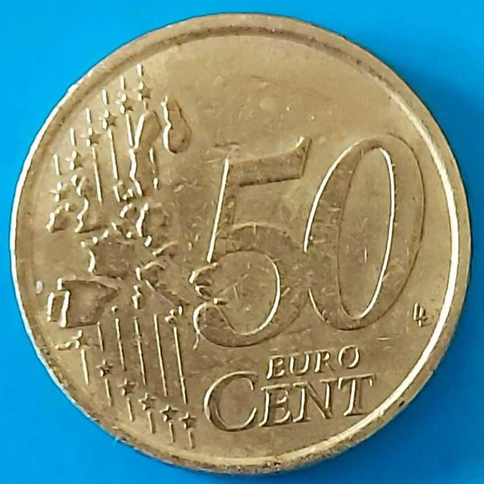 50 Cêntimos de 2002 da Itália