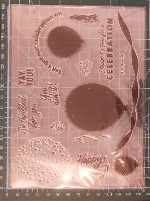 41. Zestaw stempli silikonowych scrapbooking