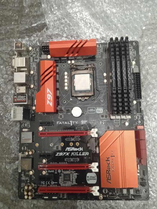 Продам материнскую плату asrock fatal1ty z97 killer