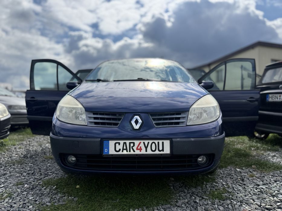 CAR4YOU Renault Megane Scenic 1.6 Benzyna 2006 Opłacony Klima 161565km