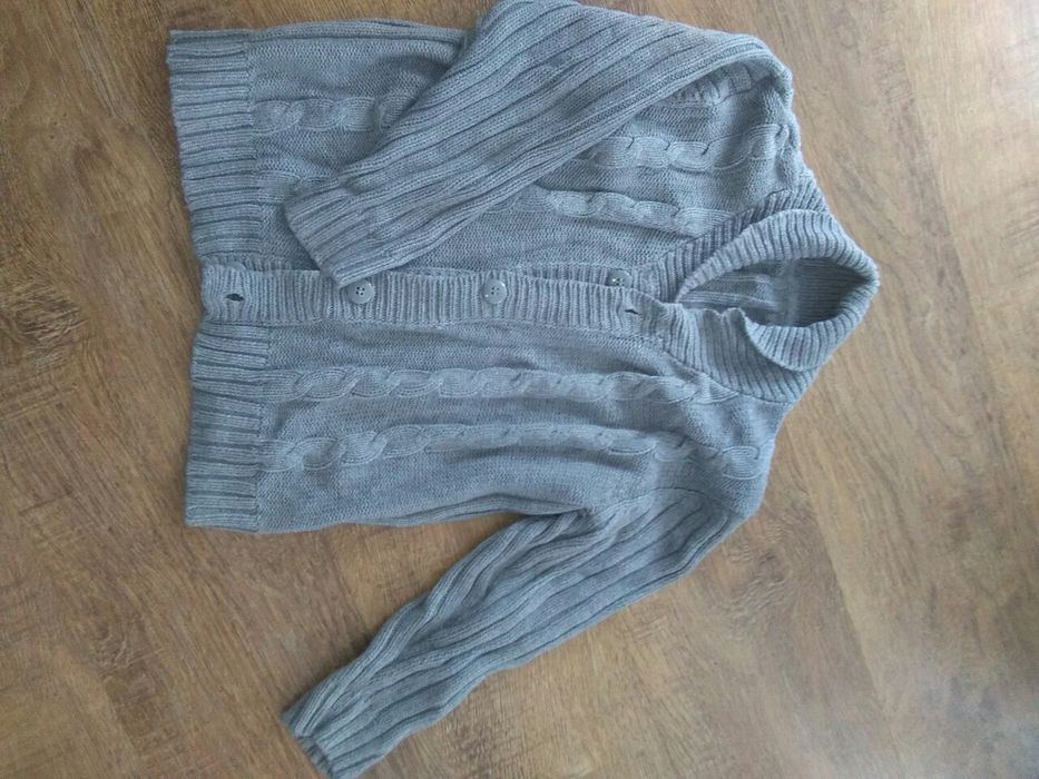 sweter kardigan warkocz