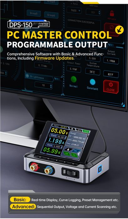 Новые Fnirsi DPS-150 лабораторный блок  питания