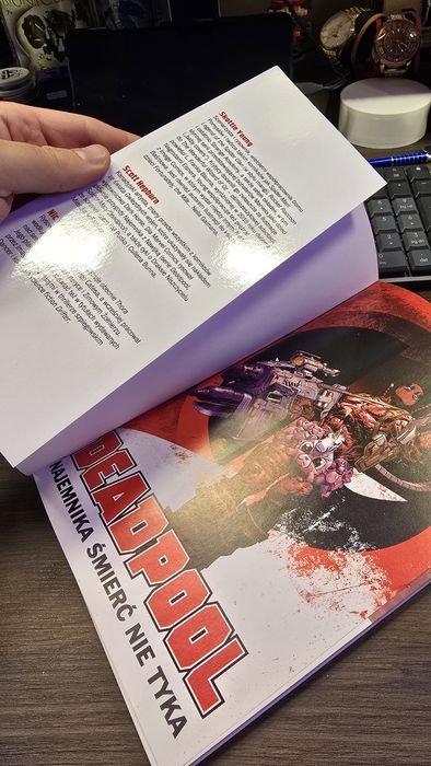 Sprzedam komiks „Deadpool: Najemnika śmierć nie tyka” z serii Marvel Fresh.