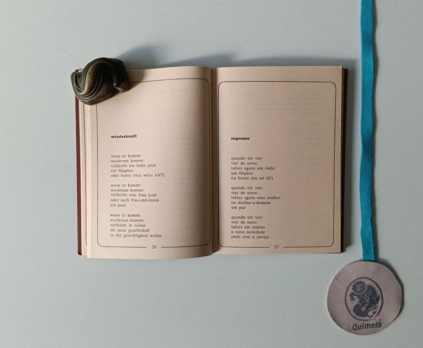 Poemas à margem ,  Kurt Marti