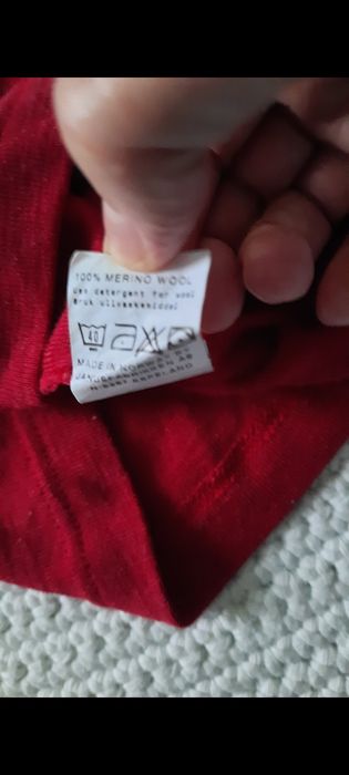 Merino wełna sweter r.92,Janus, Joha, Nostebarn, Lillelam