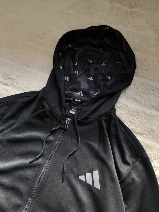 ADIDAS (M-L) Train Essentials Seasonal Full-Zip зип кофта худи для тре