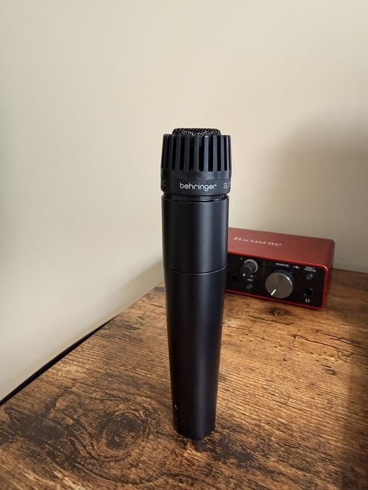 Microfones para instrumentos behringer, t.bone , superlux
