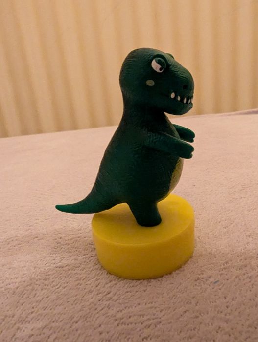 Тиранозавр Tyrek Lidl Lidlozaury динозавр печатка жовта