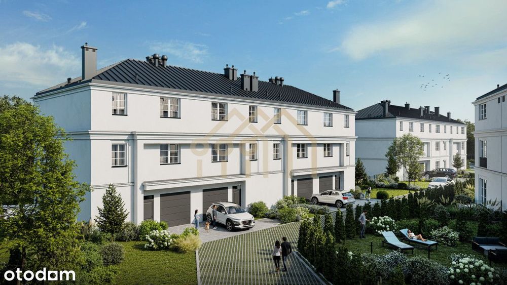 Nowoczesne domy – Mościska | 184,55 m² | Garaż