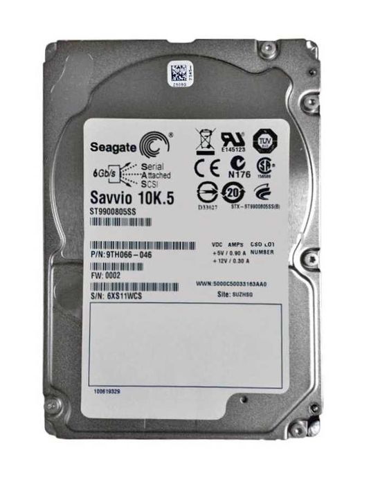 Seagate SAS 2.5" HDD 600GB 10K RPM 64MB Cache