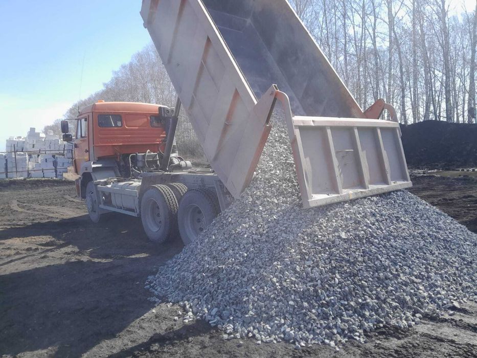 Доставка самосвалом, висипаємо ділянку грунтом, доставка піску, щебня, тощо. Оренда самоскида
