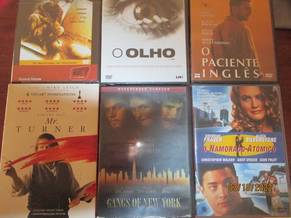36 dvs's de filmes diversos - V