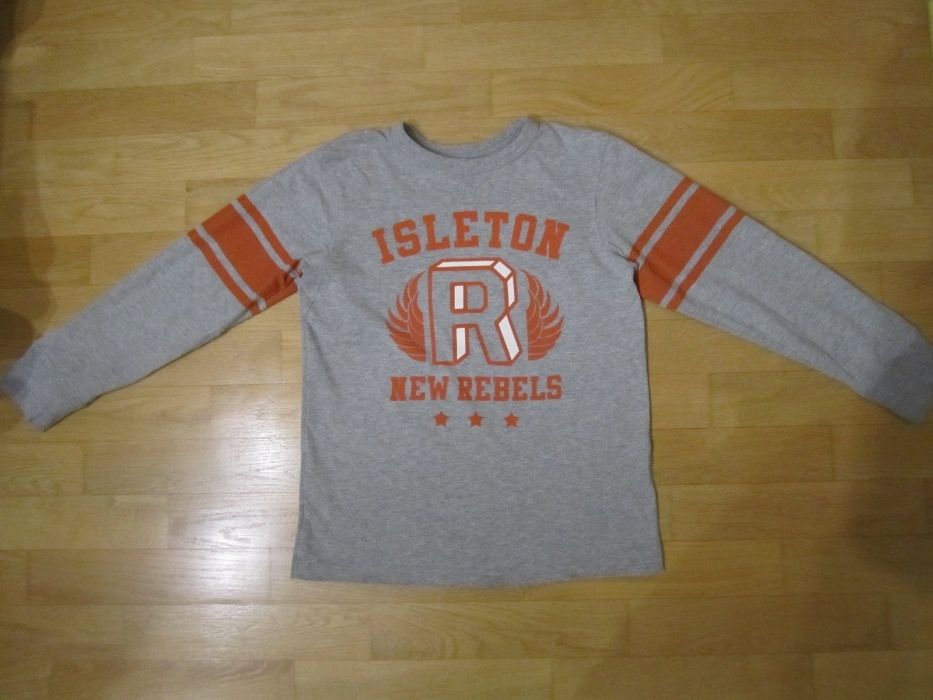 2 bluzy chłopiece rom. 146cm