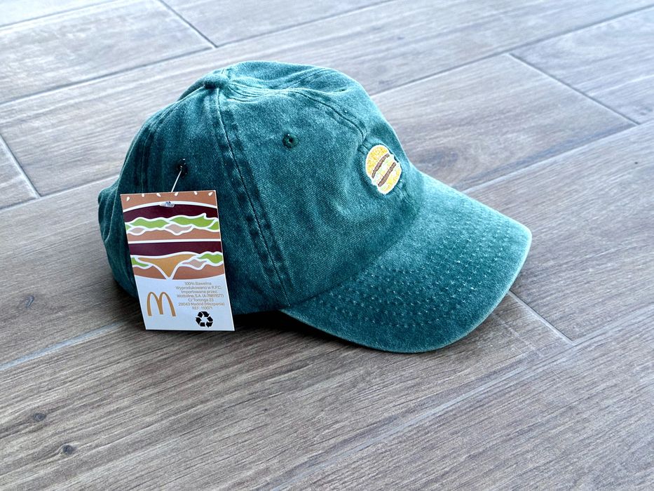 Czapka z daszkiem McDonald's merch zielona NOWA