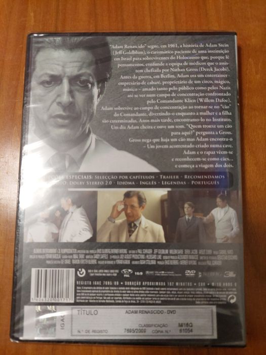 Dvd - Adam Renascido NOVO SELADO