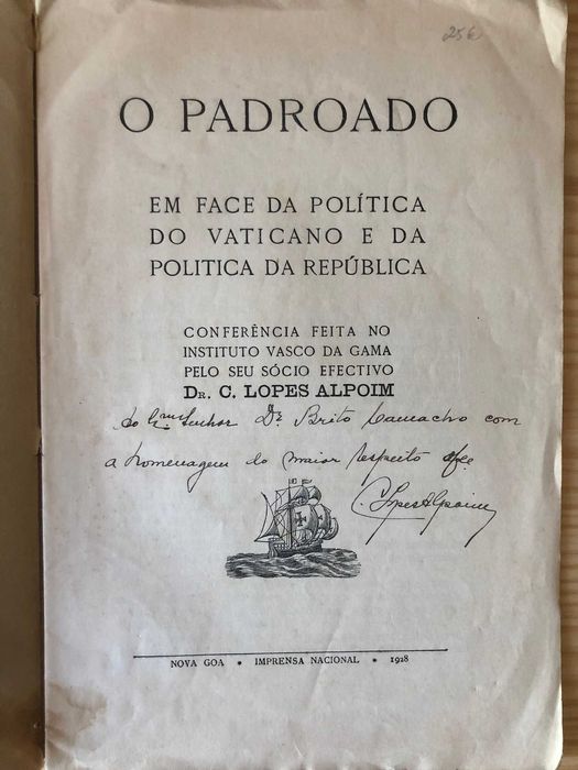 O Padroado 1 - Réplicas - O Padroado 2 - C. Lopes Alpoim