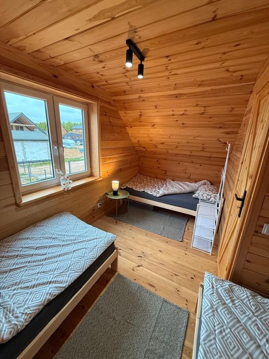 Fuleda Domek całoroczny Fuledzianka MAZURY jacuzzi bania sauna