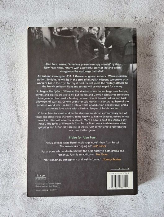 The Spies Of Warsaw Alan Furst English