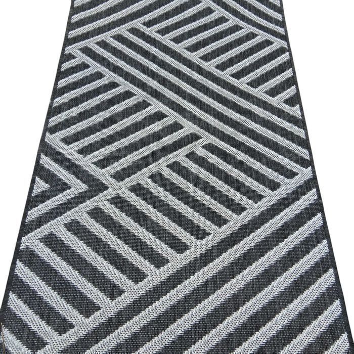 Доріжка килимова безворсова на гумовій основі для кухні та ванної