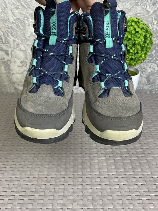 Quechua waterproof ботинки 34 размер детские серые