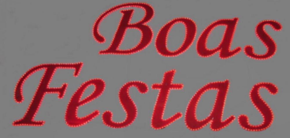 Iluminação de Natal - Painéis de Boas Festas