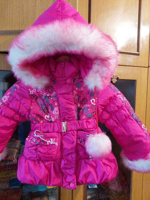 Детская зимняя курточка для девочки!