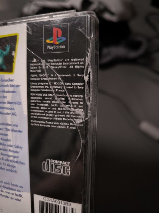 Disney Die monster Ag schreckens insel PlayStation 1 ps1