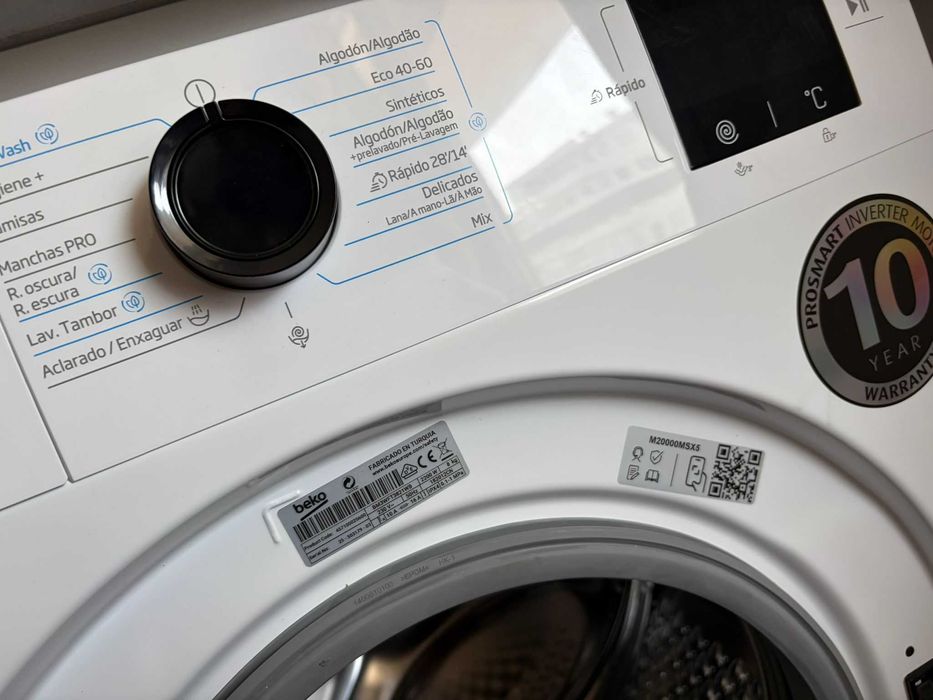 Máquina de lavar roupa Beko BM3WFT3821WB