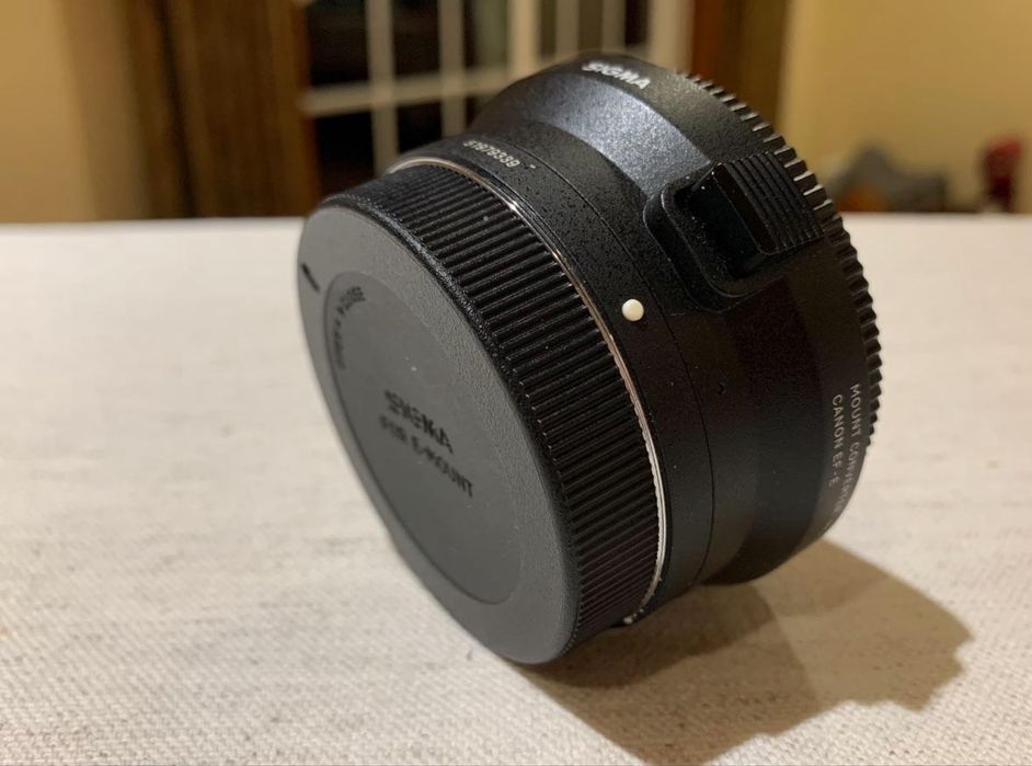 Adaptador Sigma MC-11 como novo