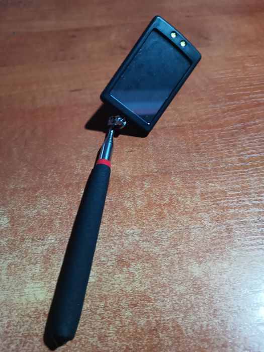 Lusterko inspekcyjne teleskopowe z latarką LED