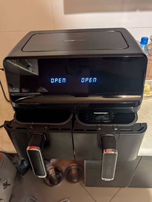 Air fryer Ciatronic FR 3804 H 2700W 8l  XXL dwukomorowa-  stan BDB