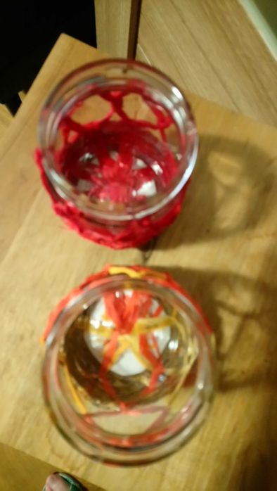 Słoiki na drobiazgi, albo latarenka