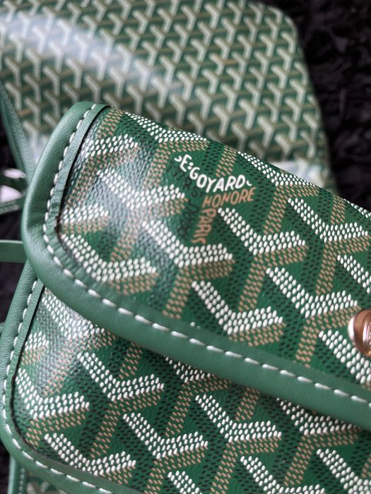 Mala Goyard Verde Grande