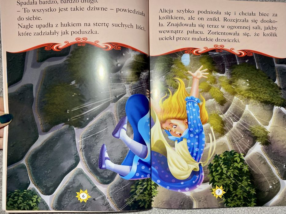 Książeczka „Alicka w kranie czarów”