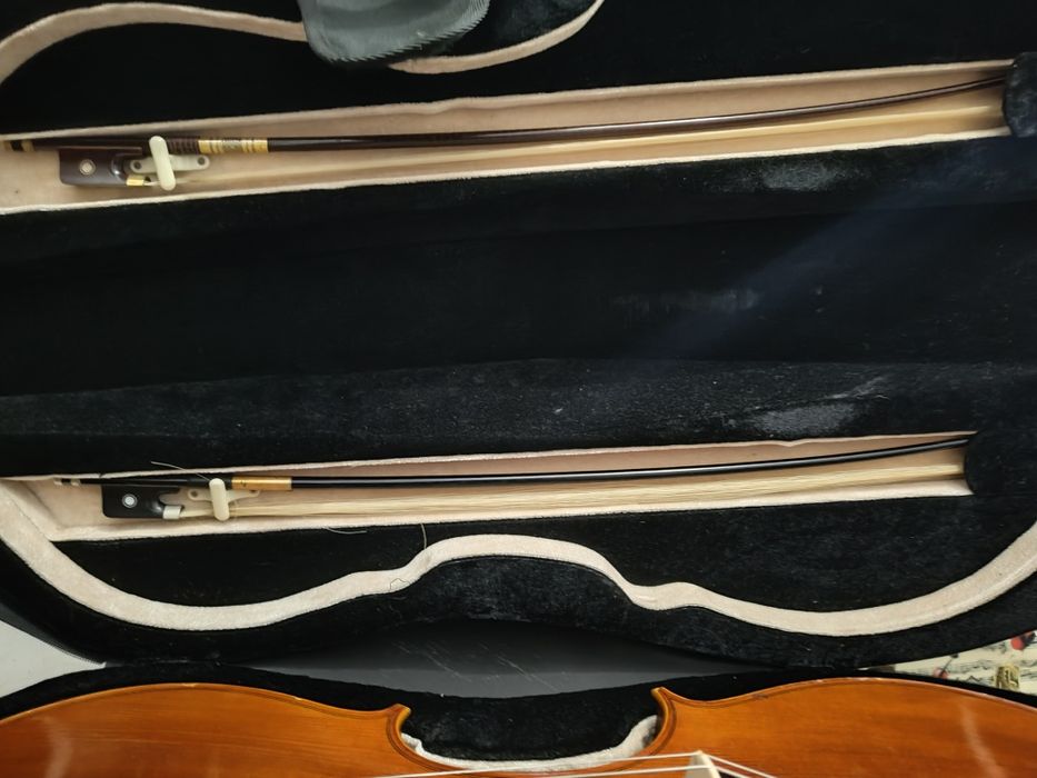 Violoncelo restaurado por Elise Derochefort